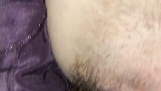 Oops skinny wife creampied after condom broke