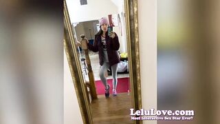 Daily adventure VLOG of amateur pornstar foot fetish cum eating instruction masturbation behind the scenes... - Lelu Love