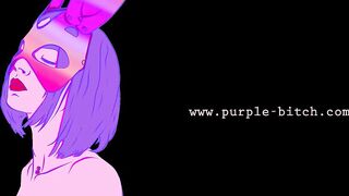 purple bitch Jinx lure lady cosplay teen ass butt whore