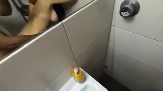 Ginger Teen Screams while Fucked and Pissed in the Bathroom