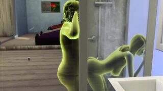 The Male Member Enters the Transparent Girl and is seen in Sex | Sims 4 Wicked Woohoo