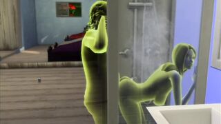 The Male Member Enters the Transparent Girl and is seen in Sex | Sims 4 Wicked Woohoo