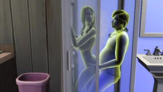 The Male Member Enters the Transparent Girl and is seen in Sex | Sims 4 Wicked Woohoo