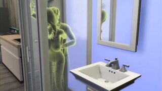 The Male Member Enters the Transparent Girl and is seen in Sex | Sims 4 Wicked Woohoo