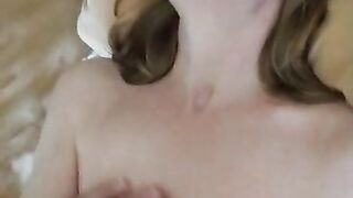 Wife is trying to be quiet when she cums