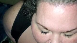 Amatuer BBW Facial