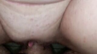 Wife squirting all over cock in hotel