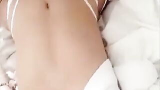 Hot Sexy Blonde Babe Pussy Play with Vibrator - Snapchat Blonde