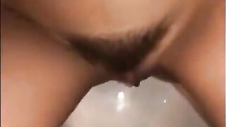 QUICK LATE NIGHT BLOWJOB IN BATHROOM WITH MY ROOMMATES GF