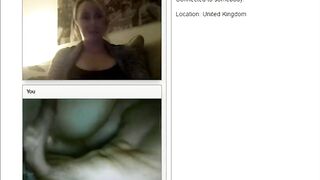 Girls Reacting to Big Cock on Webcam