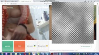 Ukrainian Teenager Masturbates with me in the Bathroom. Omegle.