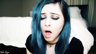 Orgasm Face Blue Eyes Beautiful Agony