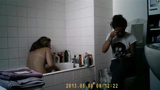 Two Girls Shower Voyeur.mp4