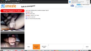 Omegle Girl having Fun she's the Hottest Girl i've Seen!