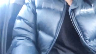 Busty Teen Masturbating in Parter's Car