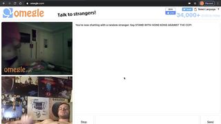 Omegle Sexy Girl Spreads Pussy