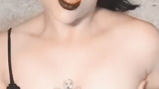 POV Goth Slut Fuck