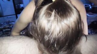 I did a blowjob and licked my husband's ass-LollyKitty