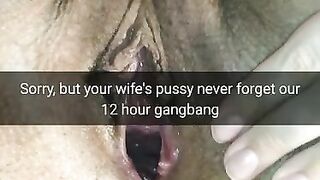 My Wife's Pussy will never be the same again after this 12 Hour BBC Gangbang [cuckold. Roleplay]