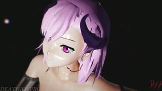 MMD R18+ Demon Misaka 2.2 Follow the Leader Portal Island 1176