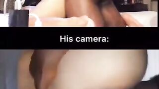 Fat Asian Booty taking Black Dick from Boyfriend