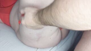 BBW enjoys cuming hard