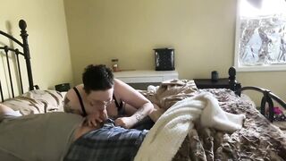 Waking my Man up and having my Pussy Filled: Trailer, (Full Video on my OnlyFans.)