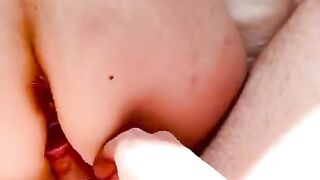 Painful Anal makes her Begs Stop