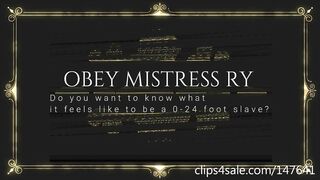 FULL - a Day of a Foot Cuck under an 18 y old Mistress Control (foot Worship, Humiliation, Femdom)