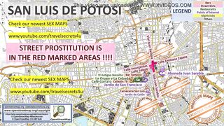 San Luis de Potosi, Mexico, Sex Map, Street Prostitution Map, Massage Parlours, Brothels, Whores, Escort, Callgirls, Bordell, Freelancer, Streetworker, Prostitutes