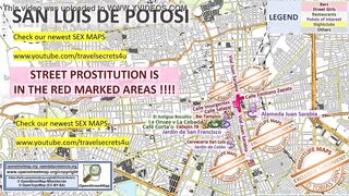 San Luis de Potosi, Mexico, Sex Map, Street Prostitution Map, Massage Parlours, Brothels, Whores, Escort, Callgirls, Bordell, Freelancer, Streetworker, Prostitutes