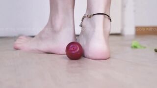 ORDER YOUR CUSTOM VID TODAY!! Plum Crush Bare Feet