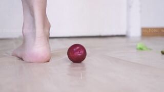 ORDER YOUR CUSTOM VID TODAY!! Plum Crush Bare Feet