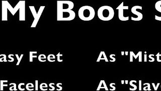 Feel my Boots Slave, Preview