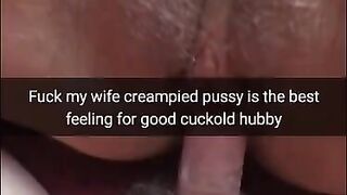 Like a Good Cuckold, I Fuck my Wife when her Pussy is Full of someone Else's cum[Cuckold.Snapchat]