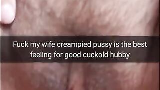 Like a Good Cuckold, I Fuck my Wife when her Pussy is Full of someone Else's cum[Cuckold.Snapchat]