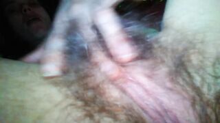 Hirsute Hairy Solo ManyVids Onlyfans PAWG PinkMoonLust Smells own Hairiest Pussy Touches Labia Lips