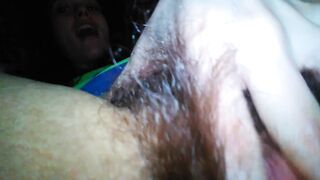 Hirsute Hairy Solo ManyVids Onlyfans PAWG PinkMoonLust Smells own Hairiest Pussy Touches Labia Lips