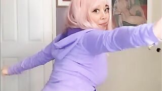 MyAsianBunny Tik Tok Dancing and Bouncing my Titties Wearing different Outfits and having Fun