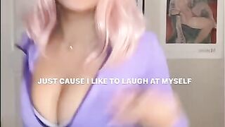 MyAsianBunny Tik Tok Dancing and Bouncing my Titties Wearing different Outfits and having Fun