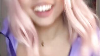 MyAsianBunny Tik Tok Dancing and Bouncing my Titties Wearing different Outfits and having Fun