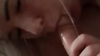 Private Slut Sucks Cock