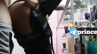 Egyptian store owner fucks customer