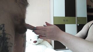 I fill her mouth with cum after a blowjob