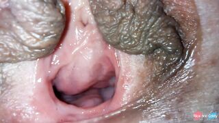 Cum Dripping out of my Pussy very Close Up!