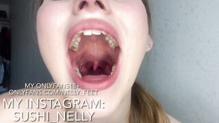 Onlyfans Girl Shows her Uvulu, Mouth and Tongue