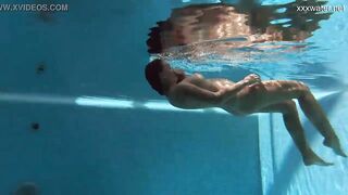 Puzan Bruhova sexy underwater submerged teen