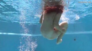 Puzan Bruhova sexy underwater submerged teen