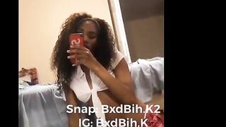 POV Car Sex: Sexy Thick 18 Teen Year old Ebony Thot Riding Dick in my Front Seat