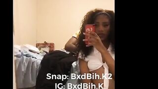 POV Car Sex: Sexy Thick 18 Teen Year old Ebony Thot Riding Dick in my Front Seat